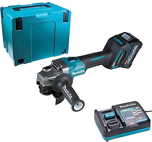 Makita GA004GD101 brushless Angle Grinder, 40 V