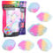 Toyland® Rainbow High Bath Bombs – 10 lippenförmige Badebomben – Wirbelnde Regenbogenfarben!