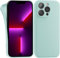 MyGadget Cover per iPhone 13 Pro - Custodia Protettiva in Silicone Morbido – Case TPU Flessibile - Ultra Protezione Antiurto & Antiscivolo Verde Menta