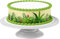 Ruban Jungle comestible - 4 pièces de 24cm x 5cm pour des gâteaux jusqu'à 30 cm à manger avec - décoration créative pour gâteaux