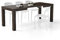 MOBILI FIVER, First ausziehbarer Tisch First, Nussbaum, Dunkel, Made In Italy, 120 x 80 x 76 cm