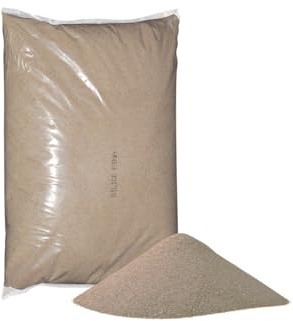 Jardin202 - Arena de Sílice para Cesped Artificial | Sacos Arena 25 kg para Pavimentos Deportivos | Granulometria 02/06 | 10 Sacos de 25 kg Total 250 kg -