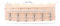 SEW TRENDZ Haken- und Ösenband, durchscheinendes Organza-Netzgewebe, 1,9 cm, Abstand, silberfarbene Metalleinfassung, Korsett, Dessous, Nähen, Hellbraun/Beige, 2 m