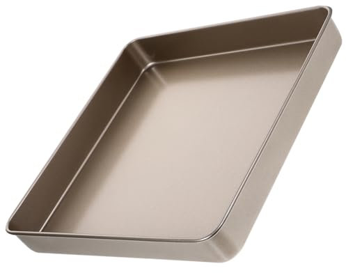 OFFSCH Square Carbon Steel Non Stick Baking Pan for Cookie Cake Pan Reusable Baking Tray for Kitchen