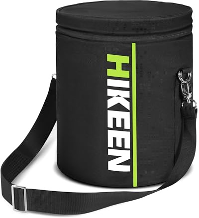 BOOSTEADY Hockey-Pucktasche wasserdicht Hockey Puck Tasche Eishockey-Pucktasche für bis zu 50 Pucks mit verstellbarem Schultergurt