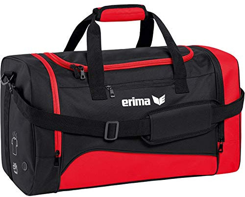 erima Sporttasche Sporttasche, 65 cm, 66, 5 Liter, rot/schwarz