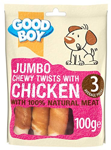 Good Boy Pawsley & Co Jumbo Twisters Chicken 100g