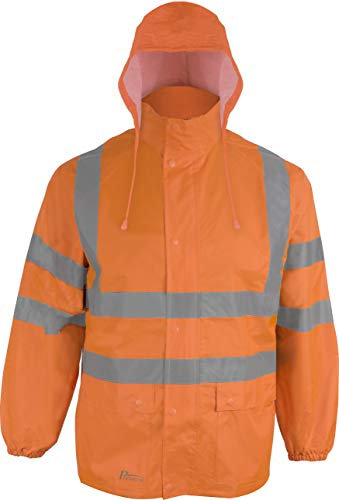 Prevent Warnschutz-Regenjacke RJO, leuchtorange, Gr. XS