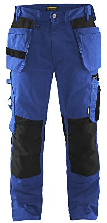 Blakläder 155518608599C54 Handwerker Bundhose Größe in kornblau/schwarz, C54