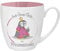 GRUSS & CO Anti-Stress-Tasse Motiv Prinzessin | Tasse mit Spruch, 45 cl, New Bone China | Geschenk für Sie | 45519