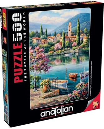 Puzzle Anatolian - Village Lake Afternoon, 500 piese (3597)