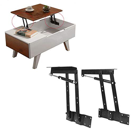1 Paar Möbelscharnierfeder Klapp Lift Up Feder Scharniere Couchtisch Mechanismus Hardware Top Hebegestell für Hardware Möbel Tisch