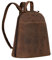 STILORD 'Olivia' City Rucksack Damen Leder Daypack kleiner Lederrucksack Rucksackhandtasche zum Ausgehen für 9,7 Zoll iPads und 10,1 Zoll Tablets echtes Leder, Farbe:sepia - braun