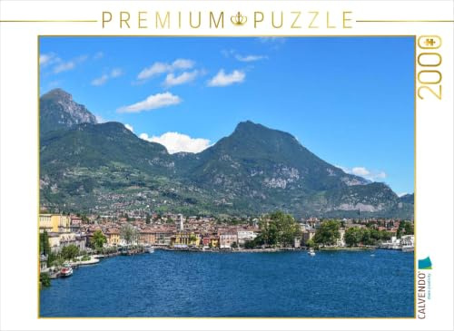 CALVENDO Puzzle Blick auf Riva del Garda | 2000 Teile Lege-Größe 90 x 67 cm Foto-Puzzle für glückliche Stunden