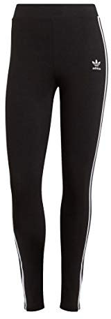 Adidas 3 STR Tight, Leggings Femme, Black, 38