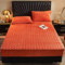 HAIBA Bedding Gesteppte Matratzenauflage- Weich Mikrofaser Matratzen Topper - mit Spannumrandung - Matratzenschoner Unterbett auch für Boxspring-Betten,rot,180x200cm（3PCS）