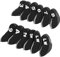 XINL Pitcher headgear - Versatile protection for clubs - Strong, soft and durable training number. (Black)