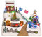 Nataland Villaggio Natalizio Innevato Con Personaggi, Case, Funivia, Trenino In Movimento E Luci Multicolor, Perfetto Per Portare La Magia Del Natale A Casa Tua