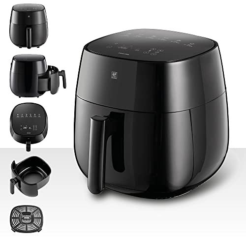 ZWILLING Air Fryer, 4L, 1400W, 6 Programs, Black