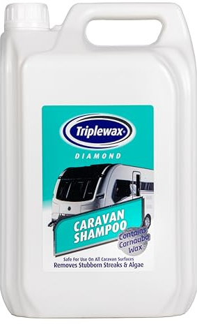 Triplewax Caravan Shampoo 5L – Deep Cleaning Formula for Motorhomes & RVs
