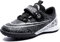VTASQ Boys Football Boots Kids Astro Turf Trainers Junior Football Shoes Girls Soccer Shoes Indoor Outdoor Athletic Sneakers Non-Slip Sports Shoes Unisex Black UK 3.5
