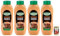 Develey - Salsa para hamburguesas (4 unidades, sin gluten, salsa de aperitivos, picante, salsa de hamburguesas, 875 ml, lata de 400 g)