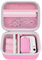Kinderkamera Tasche für Uleway/ für GREENKINDER/ für GlobalCrown/ für Gofunly/ für Ushining Mini Digital Kamera, Sofortbildkameras Schutzhülle Tragetasche Halter für Druckpapier (nur Hülle) Hellrosa