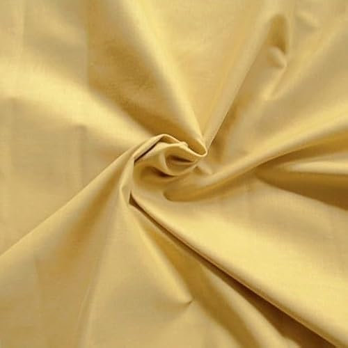 Textrend Baumwollstoff Stoffe Meterware - Stoff zum Nähen - 100% Baumwolle - Weiches Antiallergisches Material - Textilien 1x1.6m - Stoffe Meterware (Toffee)