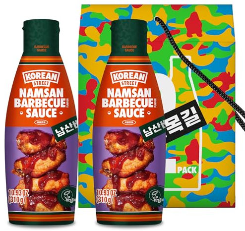 [Korean Street] Namsan BBQ Sauce Special Duo (310g *2) - Sauce asiatique multifonctionnelle (Sweet & Umami), Ça va bien avec le steak et les hamburgers - Coréens, végétariens, non GMO