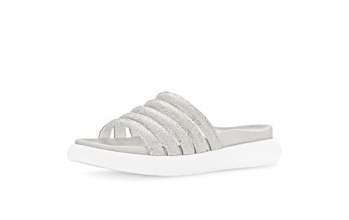 Gabor Damen Pantoletten, Frauen Slipper,Best Fitting,Backless Slipper,Gartenschuhe,Sommerschuhe,sommerclogs,Sandalen,kristall,39 EU / 6 UK