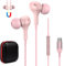 Auricolari USB C per iPhone 16e 15 Samsung Galaxy A16 S25 A56 A26 A35 A34 A54 S24 S23 Cuffie USB C con Microfono HiFi Stereo Cuffie Type C In-Ear con Filo per Google Pixel 9 Pro XL 8a OnePlus 13 12Pro