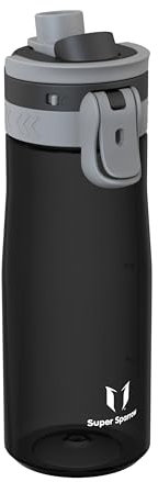 Super Sparrow Borraccia 750ml - Bottiglia Senza BPA, a Prova di Perdite - Borraccia TouchGulp Flusso Rapido Con Un Clic per Scuola, Sport, All'aperto