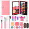 Aomig Kinderschminke 44 Pcs Kinderschminke Set Schminke Kid Schminkkoffer Make Up Waschbares Sicheres Ungiftiges Schminkset Spielzeug Mädchen Geeignet Weihnachten Geburtstag Karnevalsgeschenke Girl