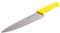 THE SMITHFIELD Samprene 8 Chef’s Knife – Versatile High-Carbon Stainless Steel Blade with Ergonomic Polypropylene Handle – Yellow Handle for Cooked Meat– Dishwasher Safe