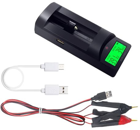 Tester compatto per batterie al litio, tester per batterie al litio, per tensioni e resistenza, facile da usare per gli appassionati di elettronica