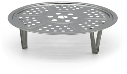 FIVI Dampfgareinsatz 20 cm | Aus Edelstahl | Spülmaschinenfest & rostfrei | Ideal für Gemüse, Fisch, Knödel | Einfach zu reinigen | Passend für viele Töpfe & Pfannen