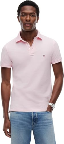 Tommy Hilfiger Uomo Maglietta Polo Maniche Corte 1985 Slim Fit
