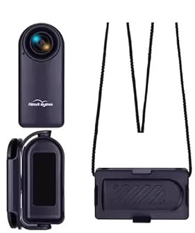 WZQOZSH For Hawkeye 4K Thumb 2 Action Camera FOV 170° 12MP DC 5~23V Support Gyroflow WiFi Built-in Battery Magnetic For FPV RC Drones(Thumb 2)