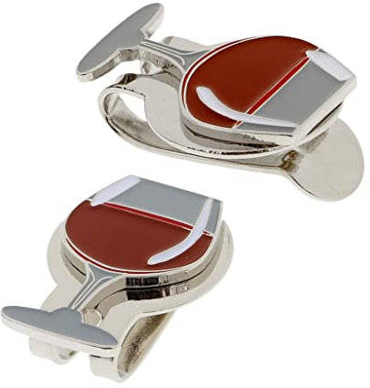 2pcs Golf Cap Clip mit Magnetisch Ball Marker Ballmarker Golfgeschenk für Golfer, Weinglas