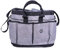 ARBO-INOX Putztasche mit abnehmbaren Schultergurt und Handgriff Reiten one Size Pferd kastenform(Grau)