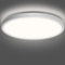 paurller Ultraflach Led Deckenleucht Rund Dünn Neutralweiß 4000K Deckenlampe Kinderleuchte Augenpflege CRI 98 RG0 Ø42cm Badezimmer Lampe für Bad Schlafzimmer Flur Küche Wohnzimmer Balkon