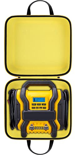 Khanka Hard Carrying Case Replacement for DEWALT DXAEPS14 1600 Peak Battery Amp 12V Automotive Jump Starter/Power Station/Power Inverter, Case Only
