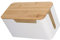 Cyrank Kabel-Organizer-Box und -Abdeckung im Holzstil, Kabelbox Kleine Kabelmanagement-Box mit Holzdeckel für Kabel-Hider, TV-Kabel, Router, Computer, Kabel zu Hause und im Büro