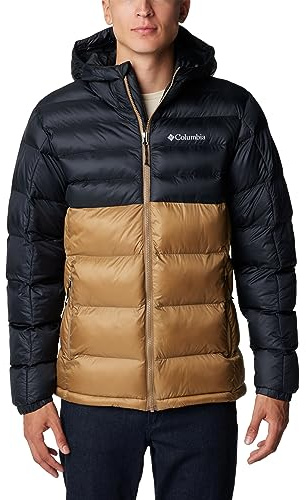 Columbia Buck Butte Insulated Hooded Jacket, Doudoune À Capuche Homme, Delta/Black, Taille L