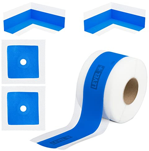 Dichtset Dichtband 5m Innenecken Wandmanschetten Bandset Abdichtung Dusche | Bad Küche Set B9
