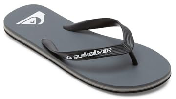 Quiksilver Molokai Core, Sandalia Hombre, Grey, 46 EU