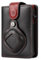 Will Fire® MagFlap® MultiTag | Airtag Android Wallet für Samsung Galaxy Smart Tag + Tile Chipolo ATUVOS Schlüsselfinder| Kartenetui | Geldbörse Leder | Magnetverschluss | Münz-& Scheinfach (Black-Red)