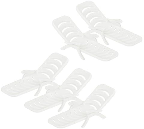 OFFSCH 10st Strandkorb-dekore Micro Landschaft Strandkorbdekore Miniatur-landschaftsdekore Strandkorb-Ornamente Mikro Strandkorb Dekore Weiß Boot Puppe