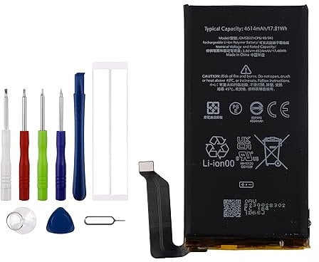 Vvsialeek Original GMSB3 Replacement Battery for Google Pixel 6 6.4 Inch GB7N6, G9S9B16 with Free Tool Kit