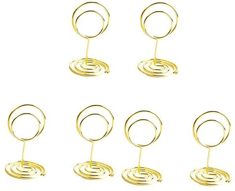 Operitacx 30 Stk Fotoständer-clip Zettelhalter Blumen